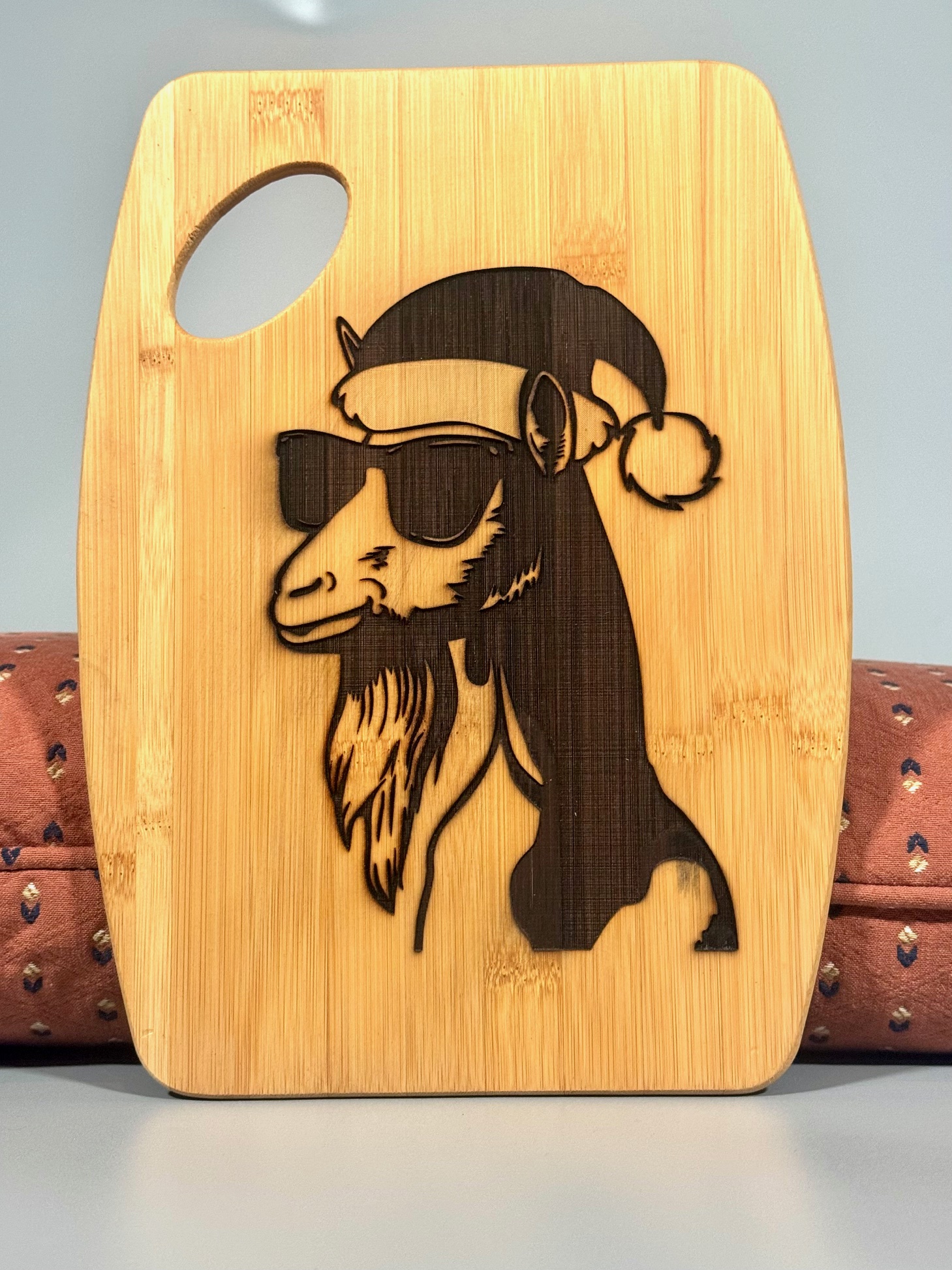 <i>Cool Goat</i><i>Cutting Board</i>