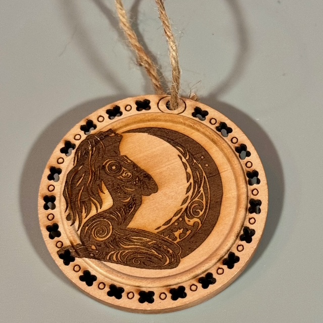 <i>Small Moon</i><i>Maiden Ornament</i>